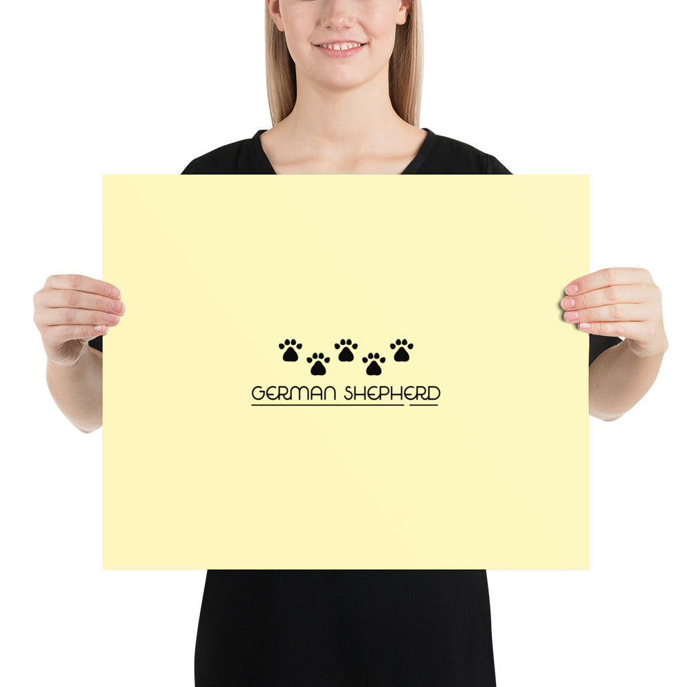 GERMAN SHEPHERD - Poster