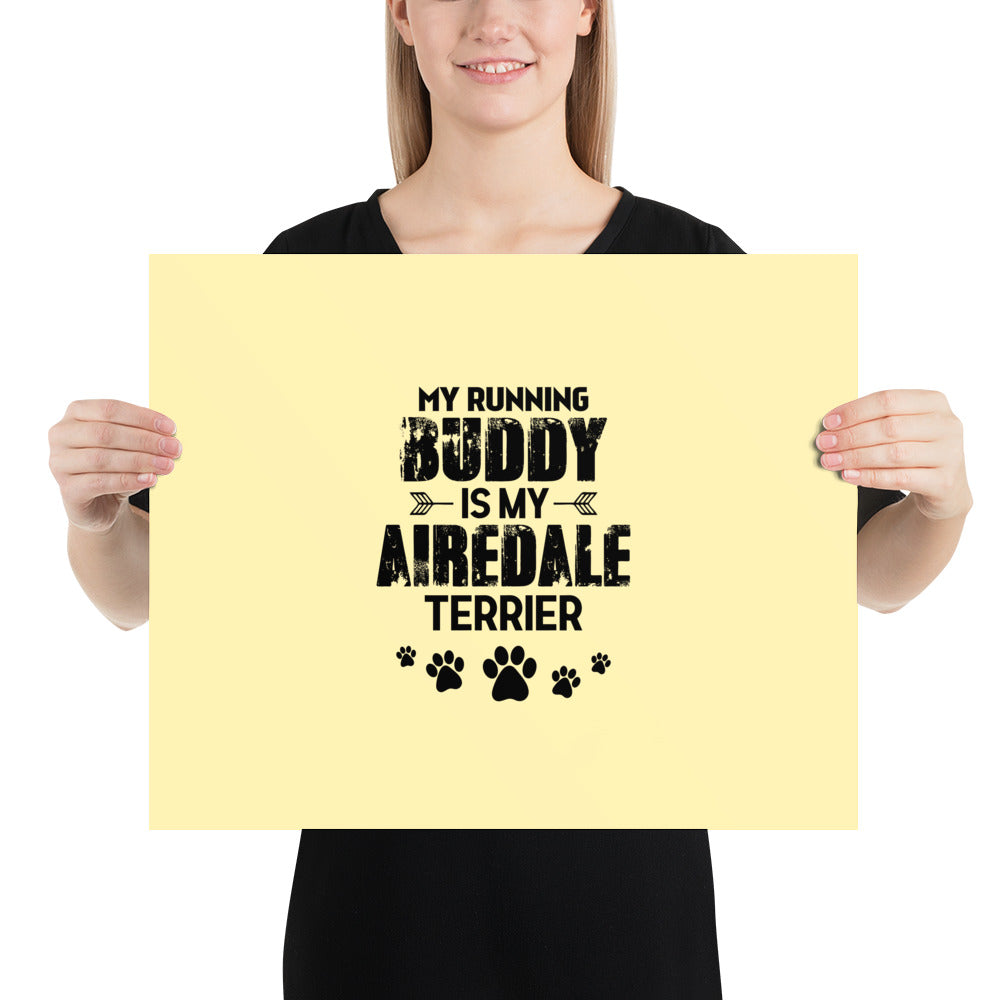 AIREDALE TERRIER - Poster