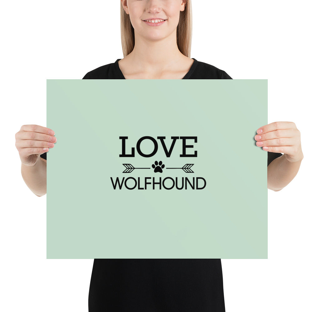 LOVE WOLFHOUND - Poster