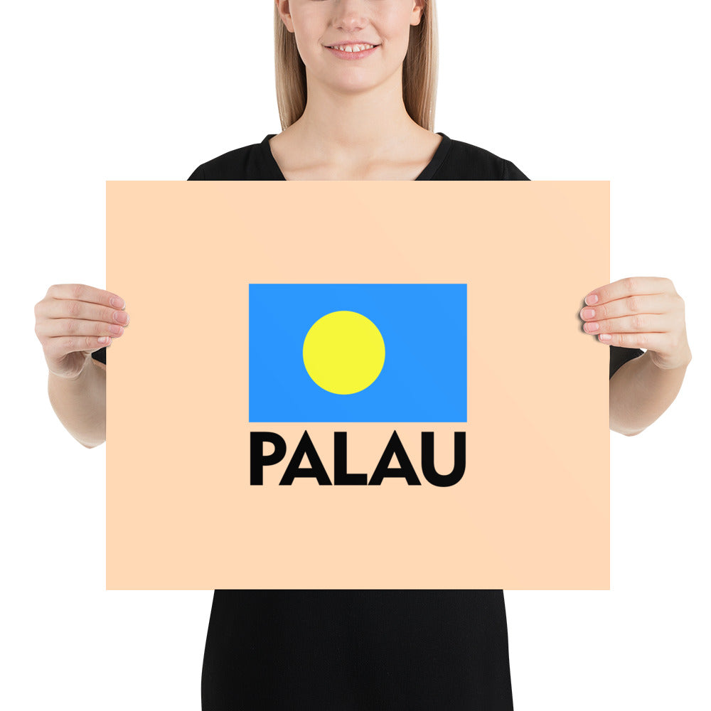 PALAU - Poster