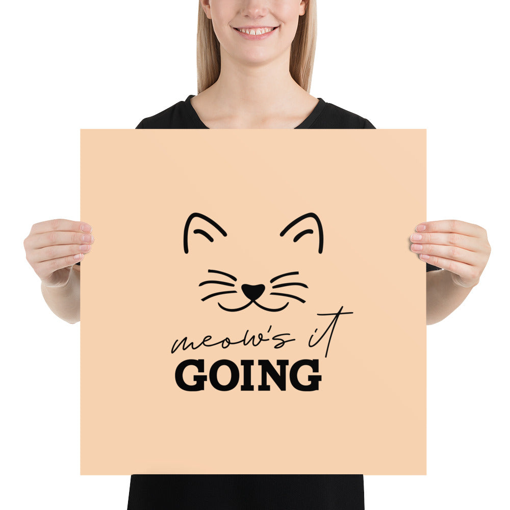 MEOW'S IT GOING - Poster