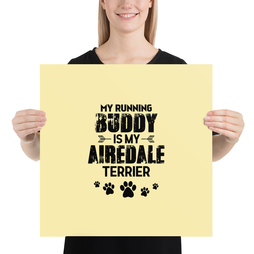 AIREDALE TERRIER - Poster