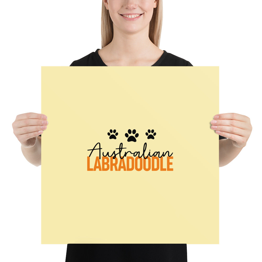 AUSTRALIAN LABRADOODLE - Poster