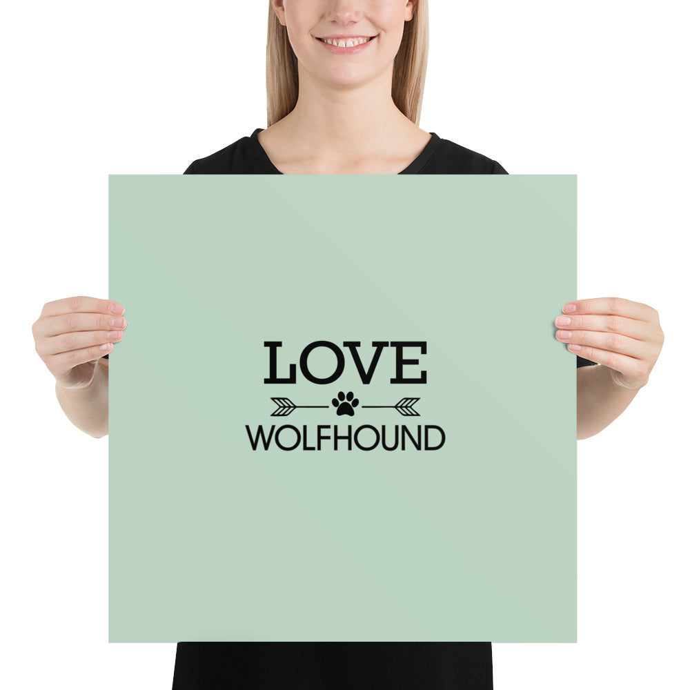 LOVE WOLFHOUND - Poster