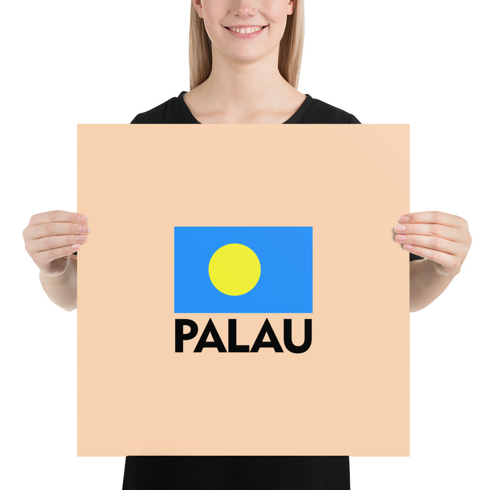 PALAU - Poster