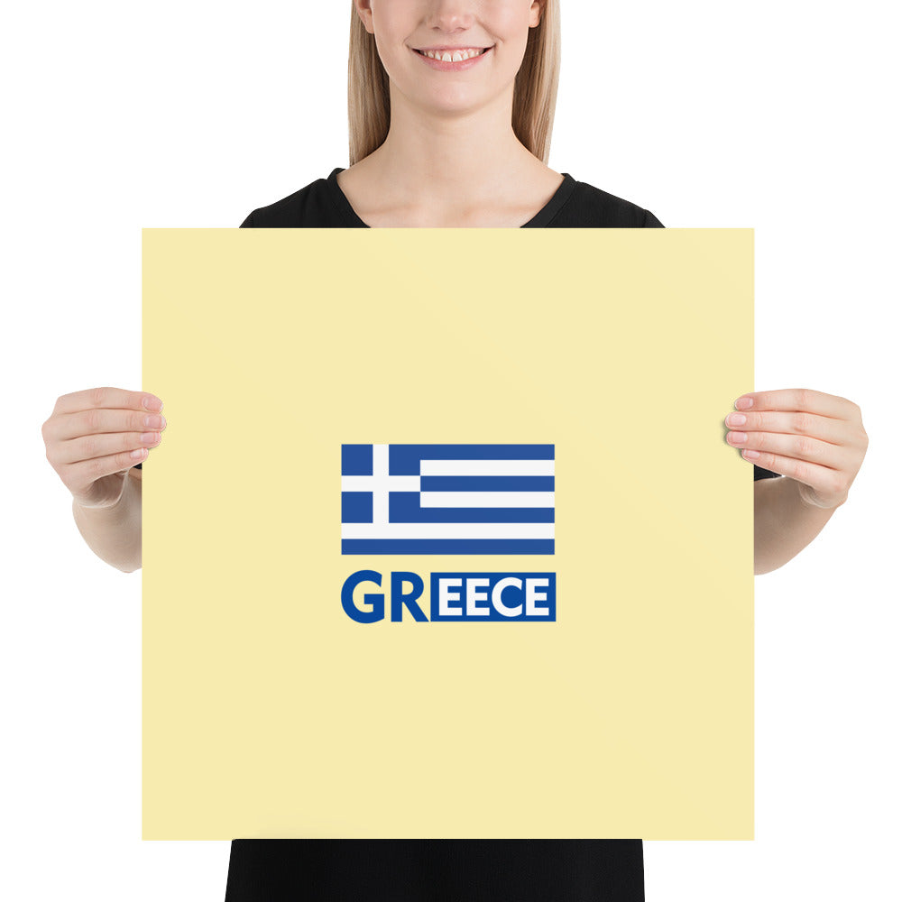 GREECE - Poster