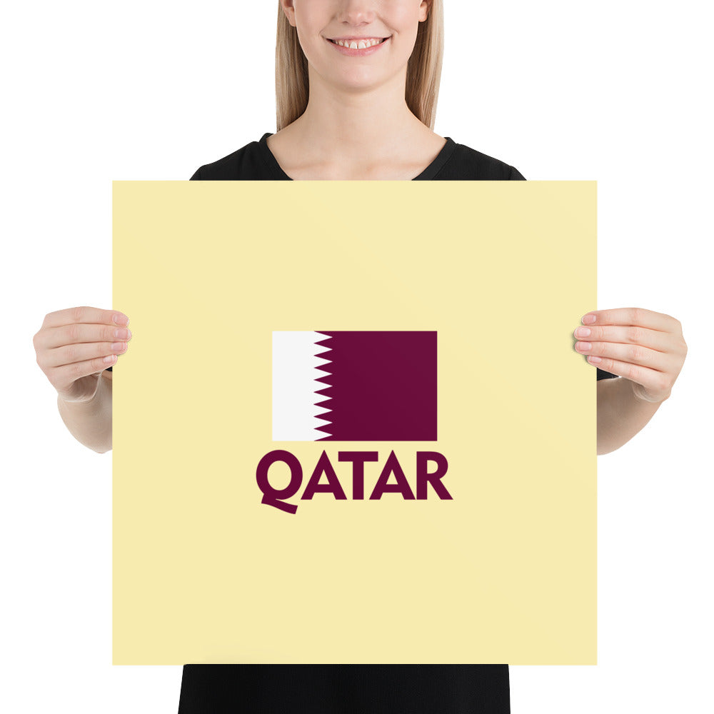 QATAR - Poster