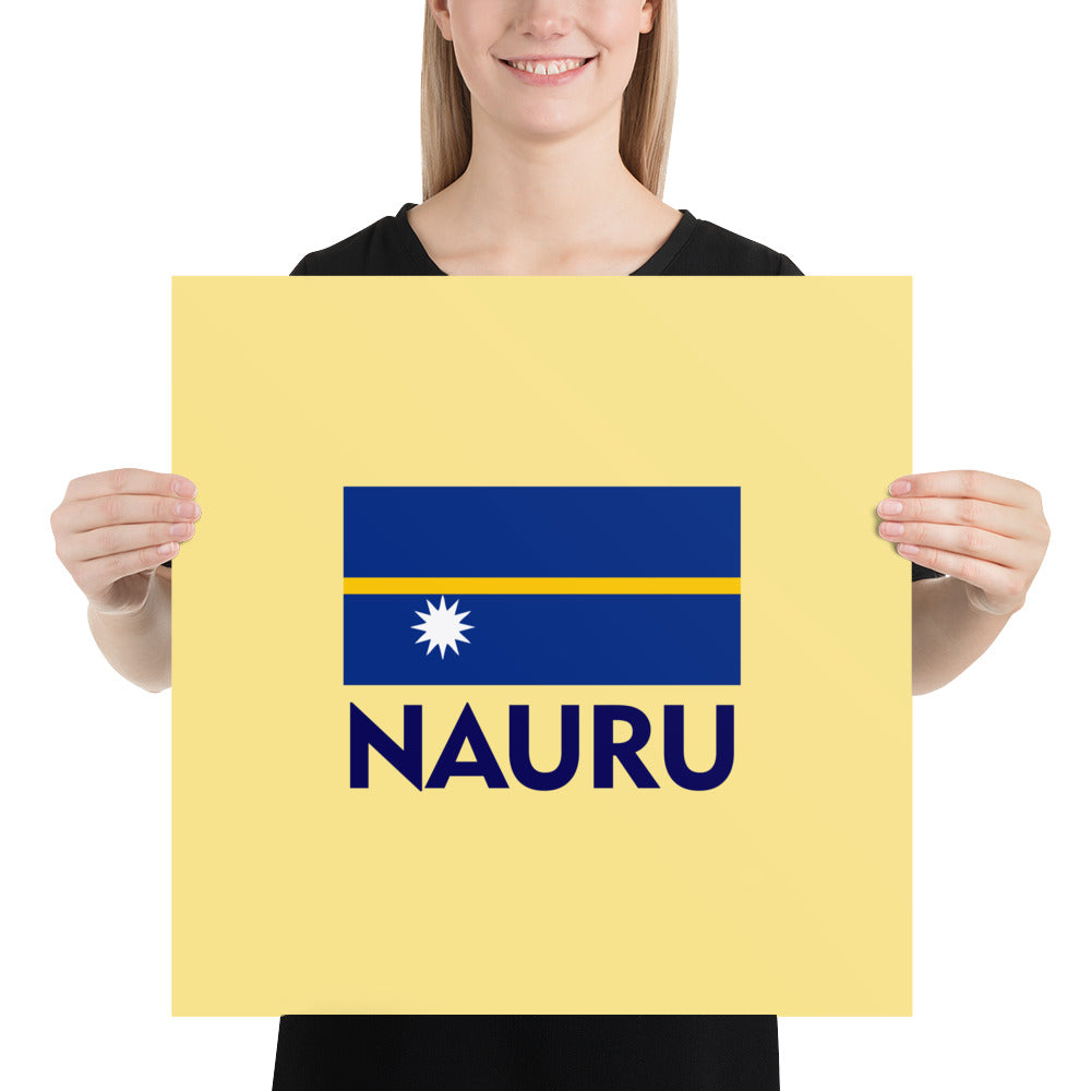 NAURU - Poster