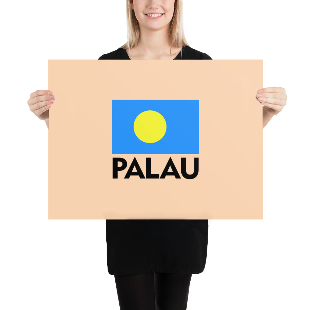 PALAU - Poster