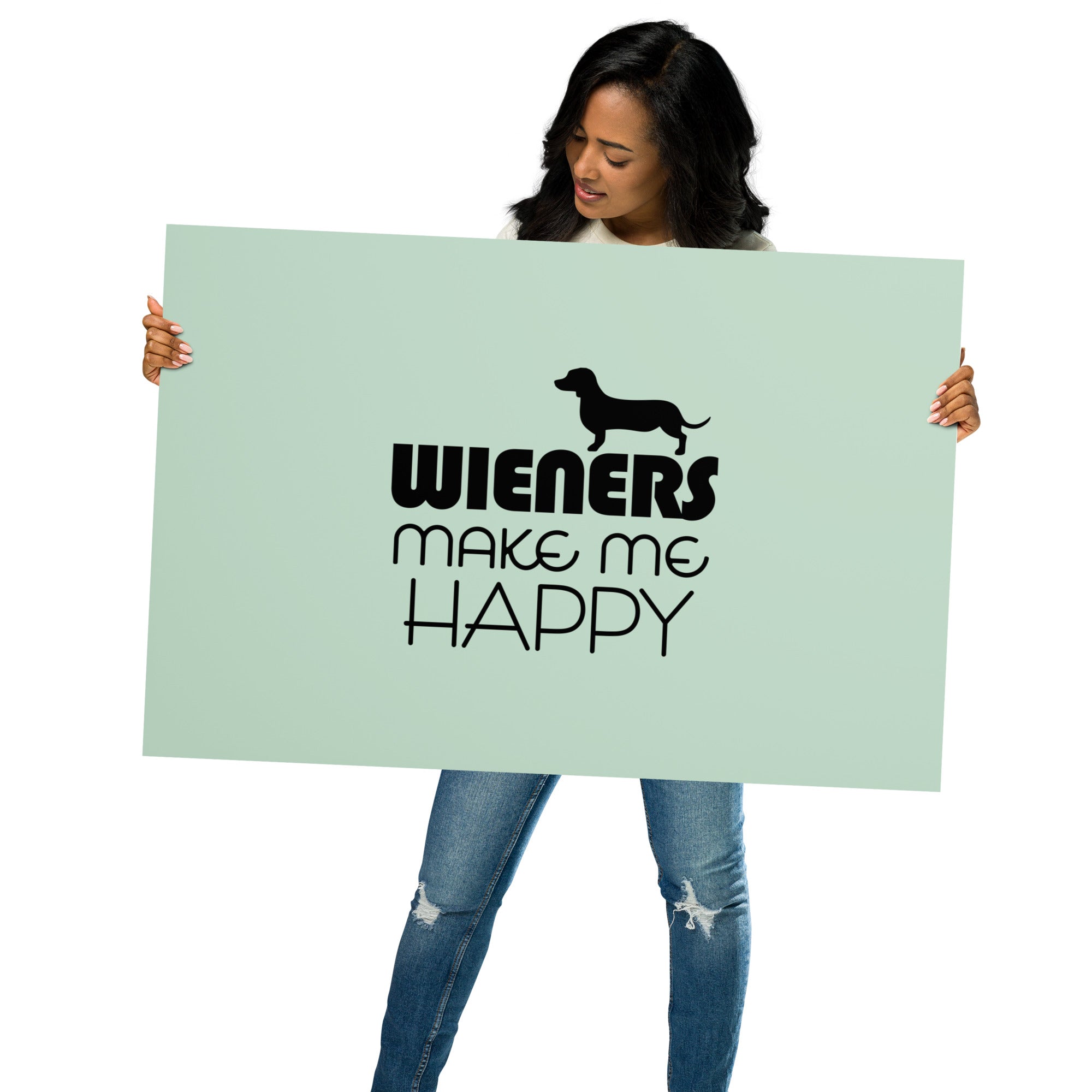 WIENERS MAKE ME HAPPY - Poster