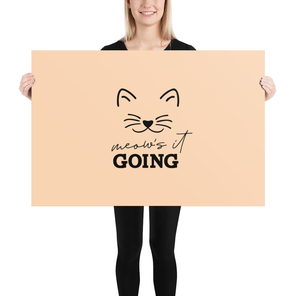 MEOW'S IT GOING - Poster