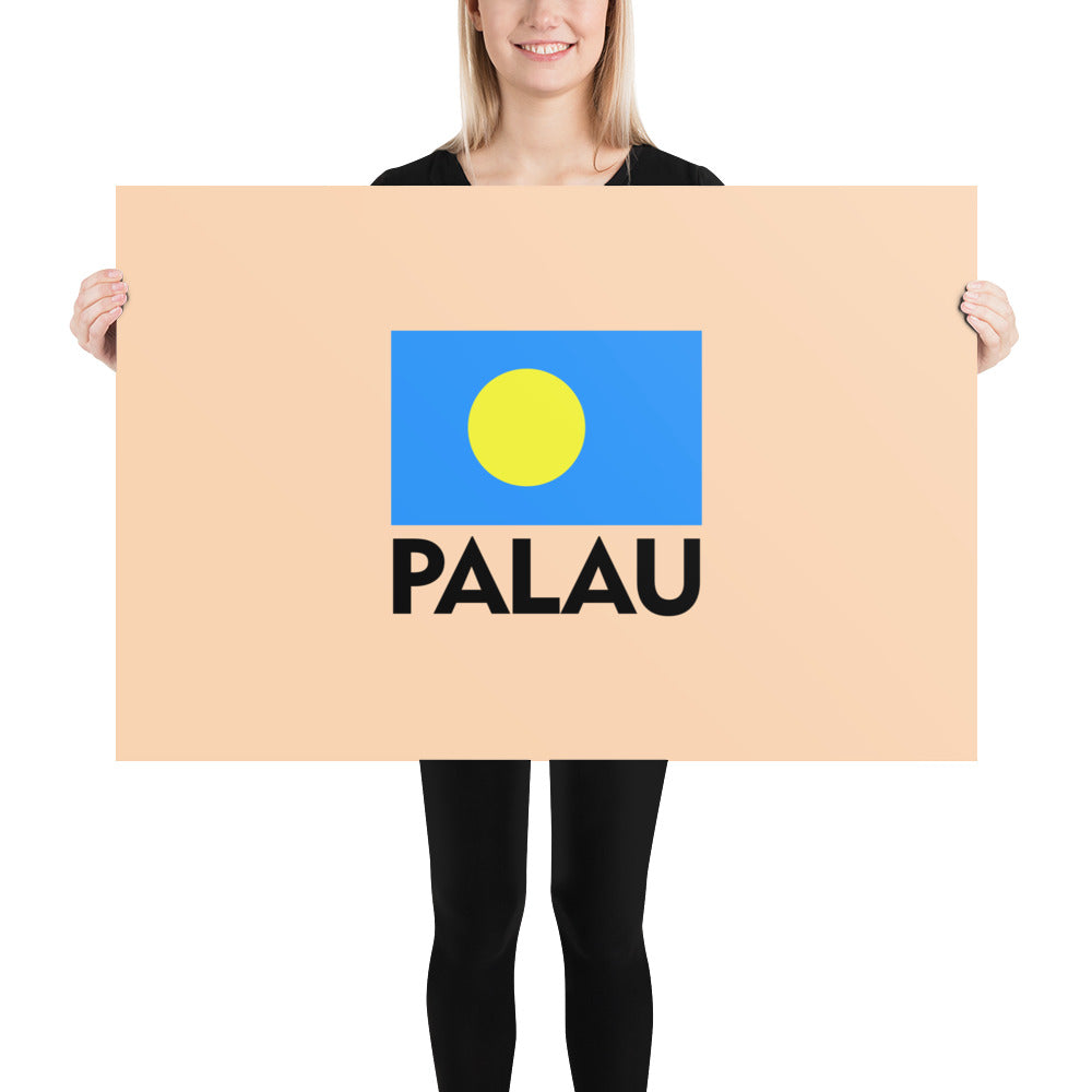 PALAU - Poster