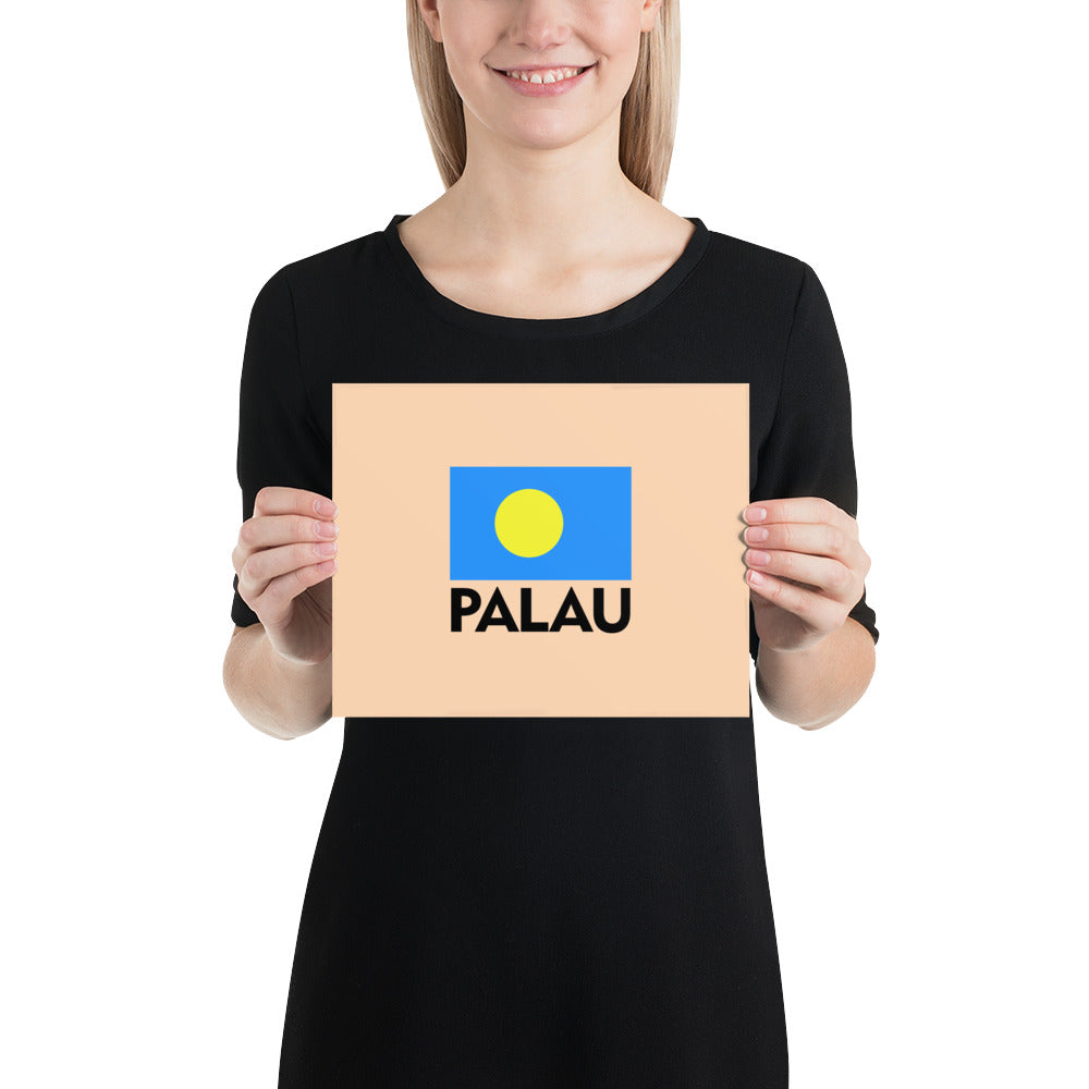 PALAU - Poster