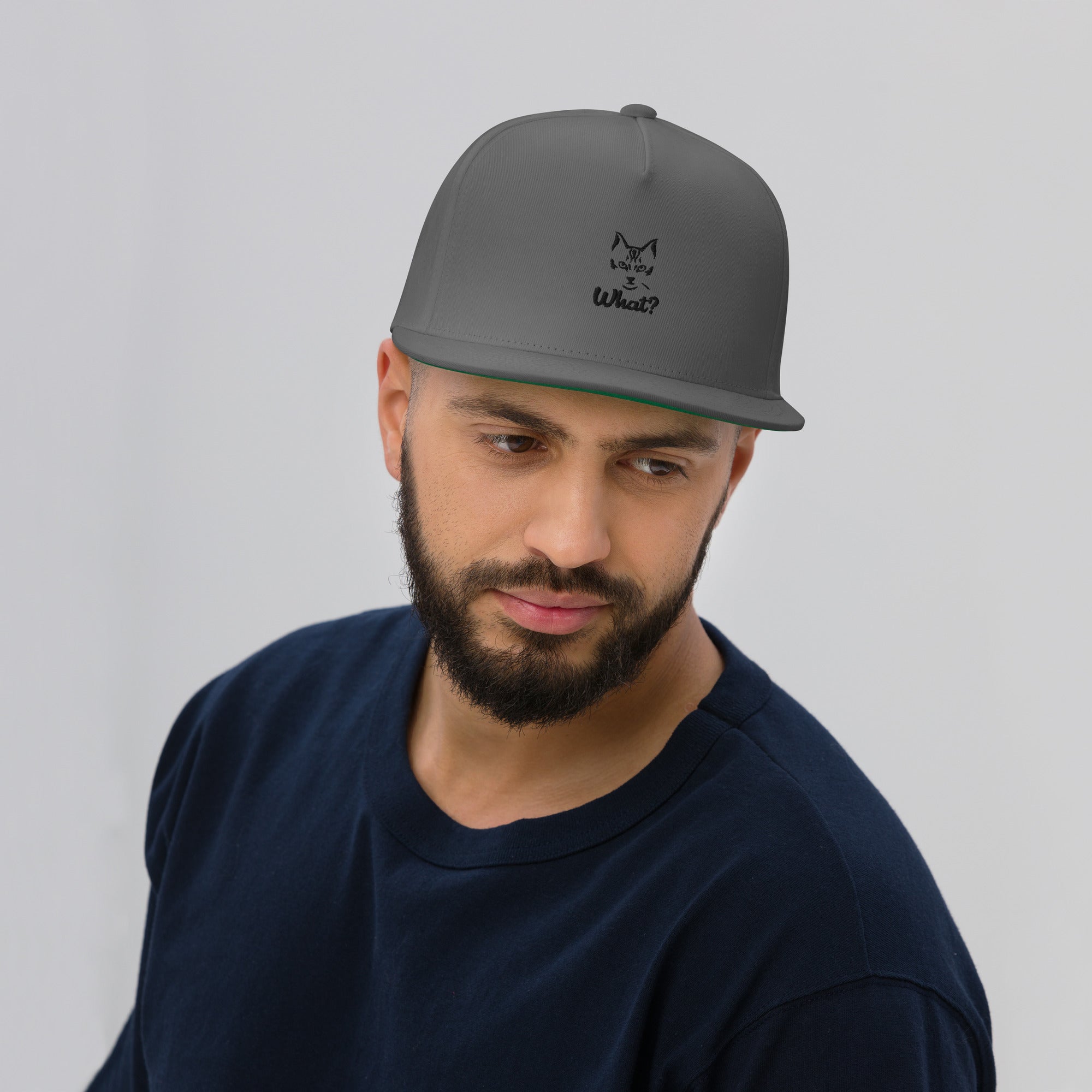 WHAT? - Flat Bill Cap