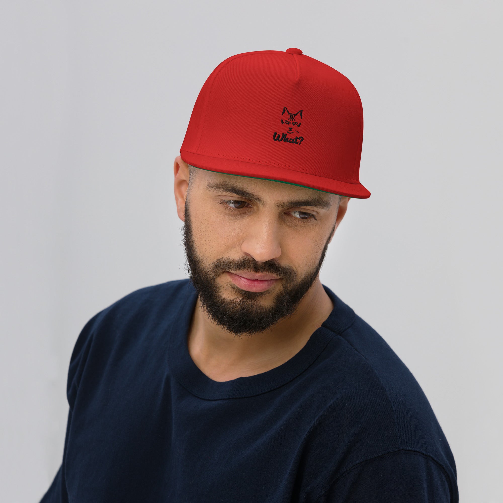 WHAT? - Flat Bill Cap