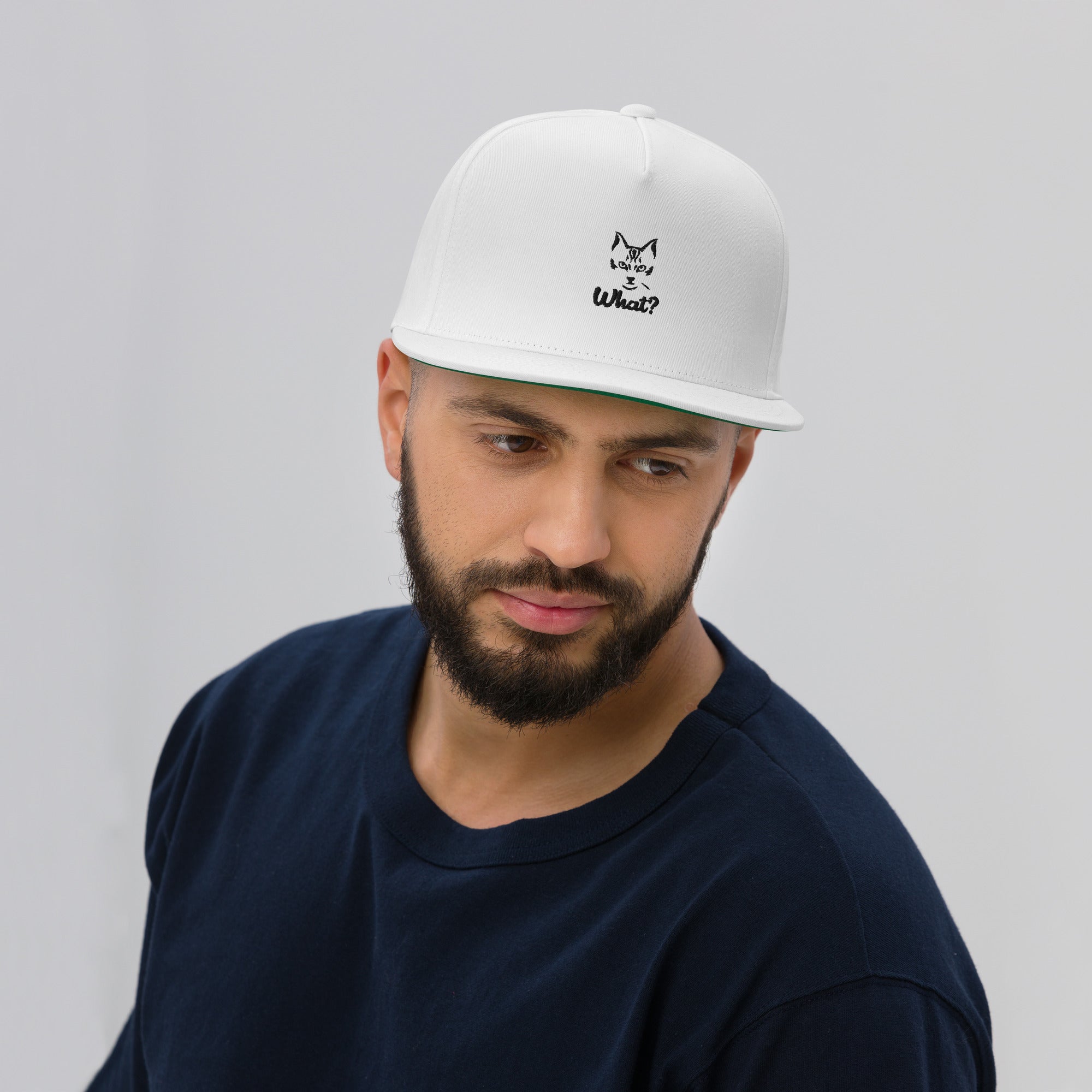 WHAT? - Flat Bill Cap