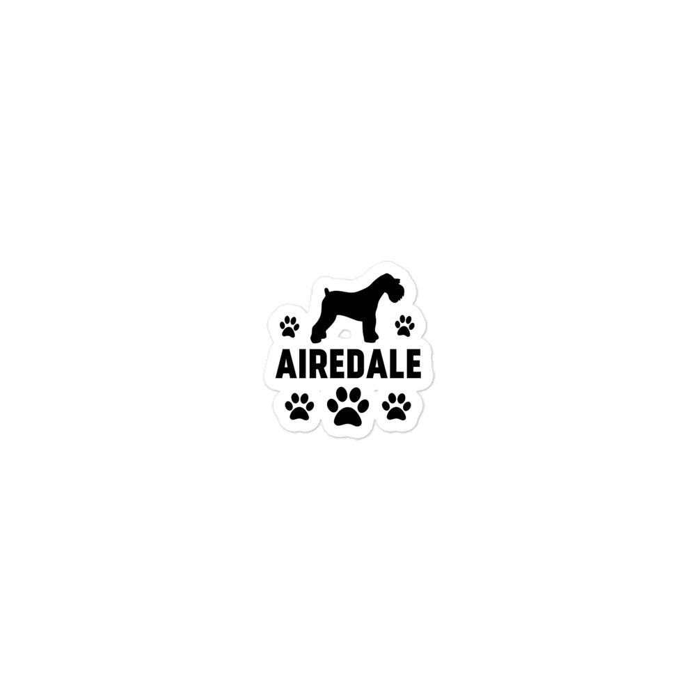 AIREDALE - Bubble-free stickers