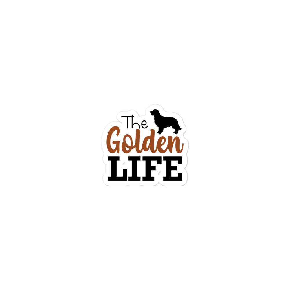 THE GOLDEN LIFE - Bubble-free stickers