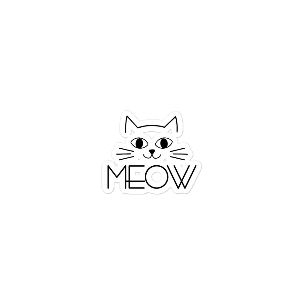 MEOW - Bubble-free stickers