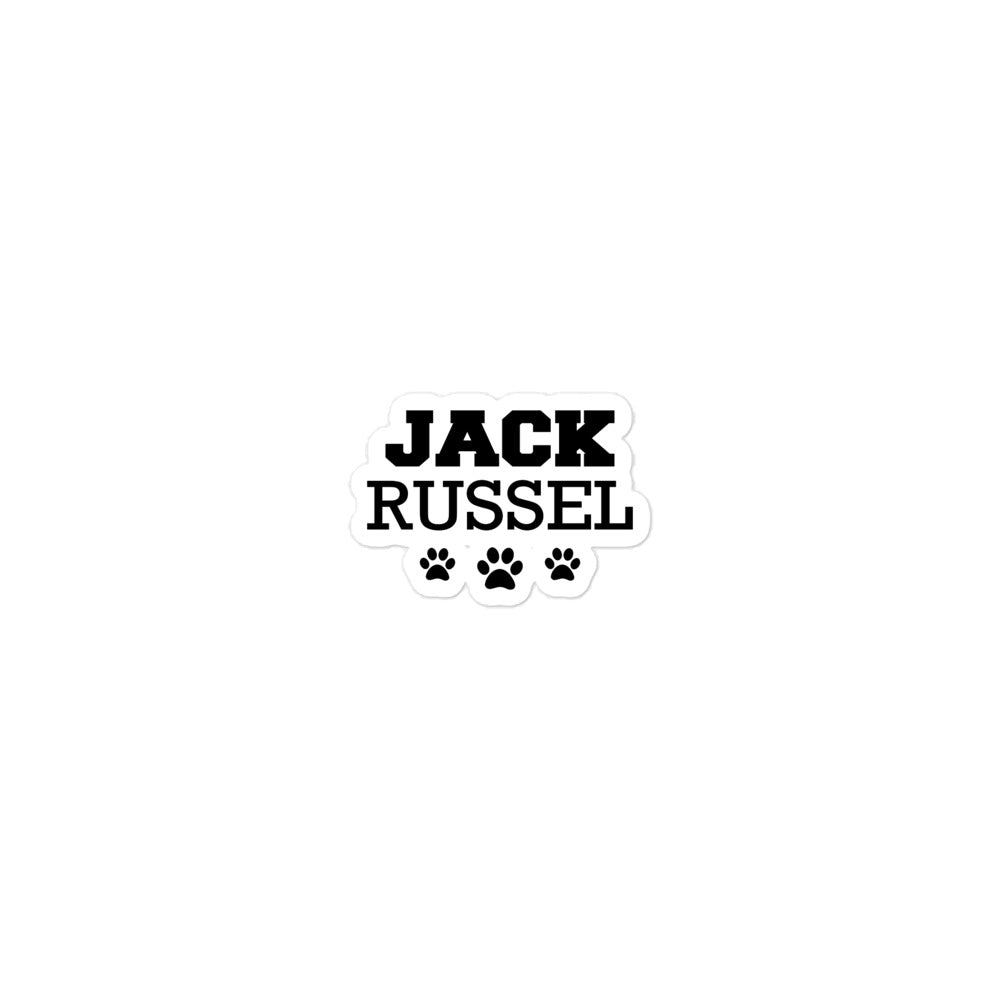 JACK RUSSEL - Bubble-free stickers