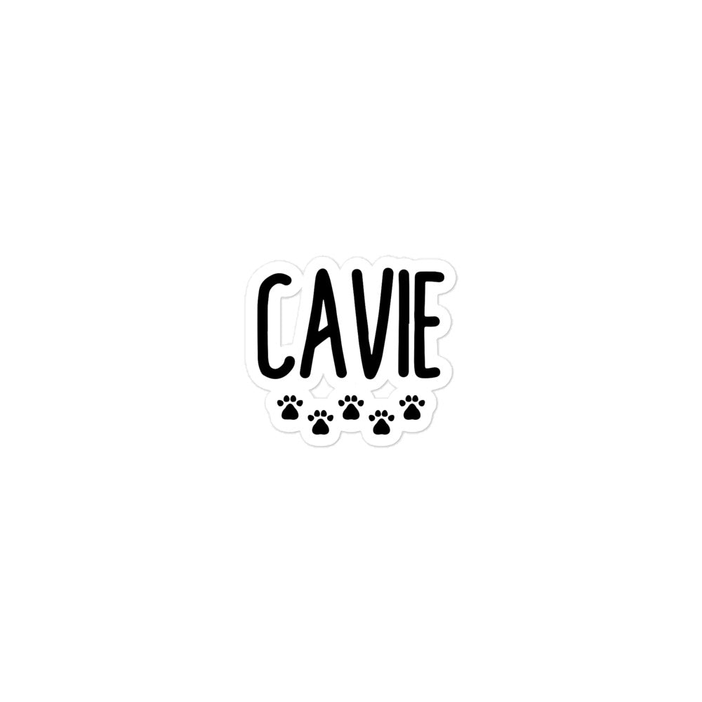 CAVIE - Bubble-free stickers