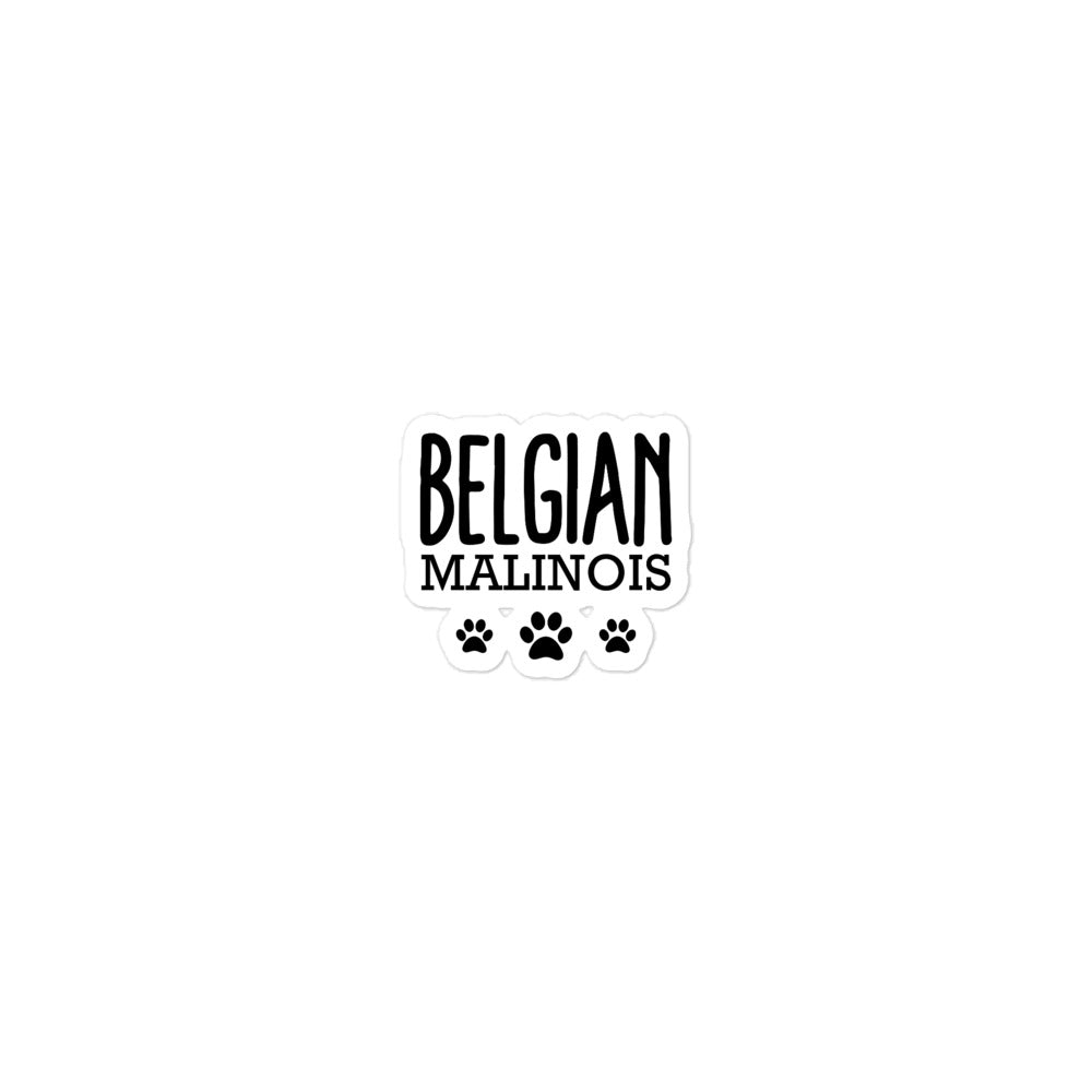 BELGIAN MALINOIS - Bubble-free stickers