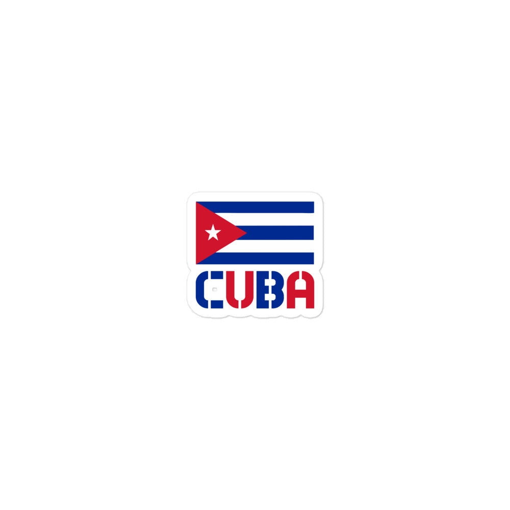 CUBA - Bubble-free stickers