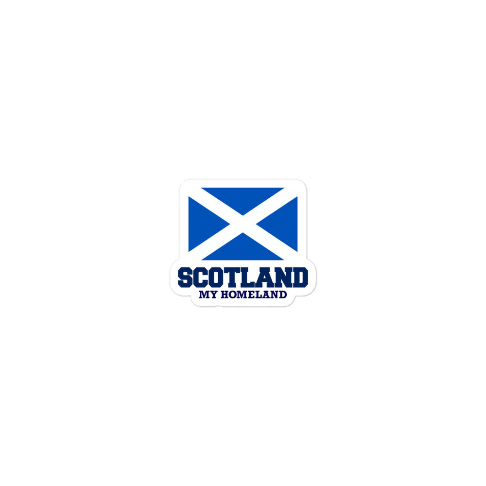 SCOTLAND - Bubble-free stickers