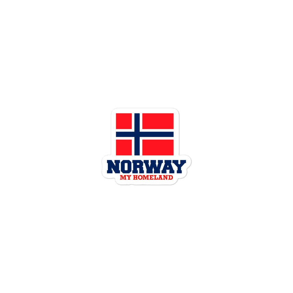 NORWAY - Bubble-free stickers