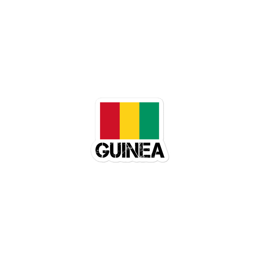 GUINEA - Bubble-free stickers