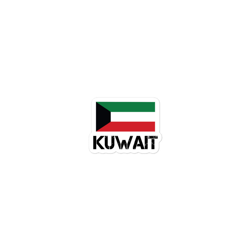 KUWAIT - Bubble-free stickers