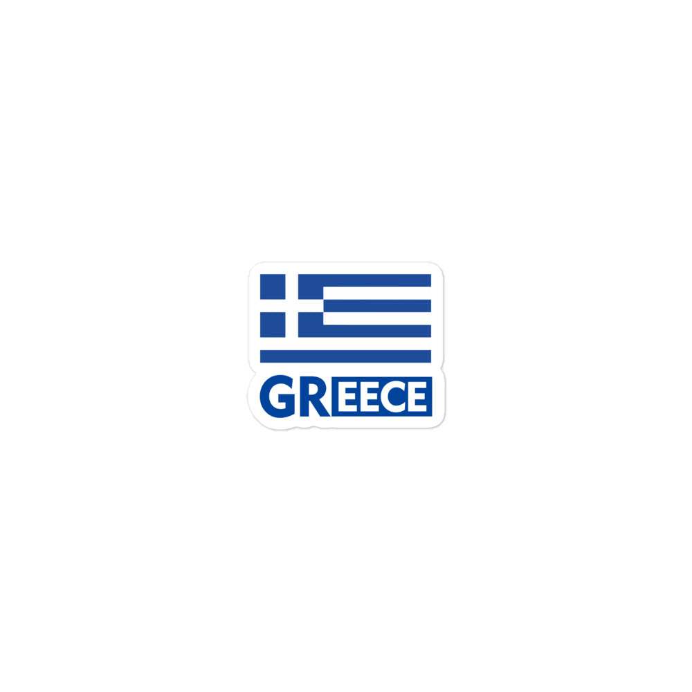 GREECE - Bubble-free stickers