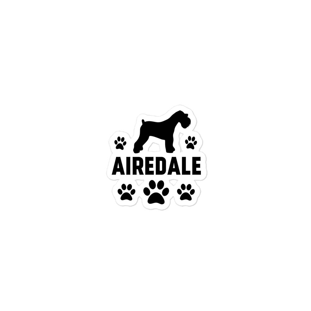 AIREDALE - Bubble-free stickers