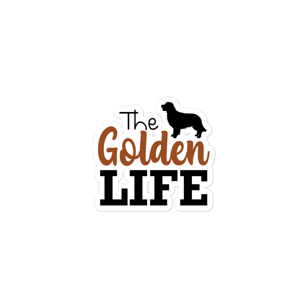 THE GOLDEN LIFE - Bubble-free stickers