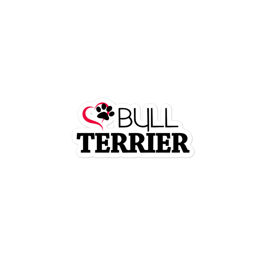 BULL TERRIER - Bubble-free stickers