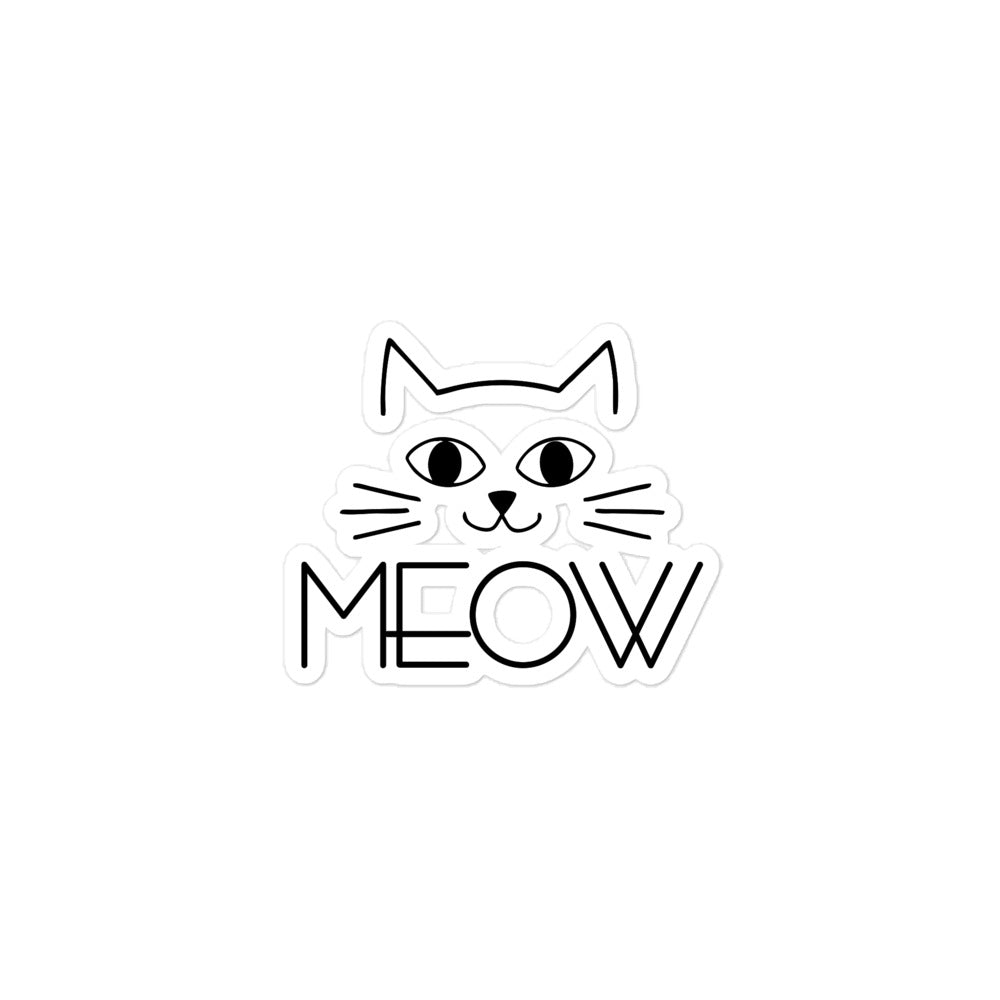 MEOW - Bubble-free stickers