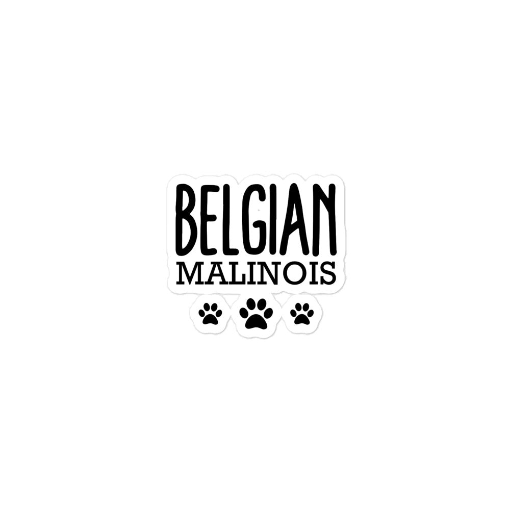 BELGIAN MALINOIS - Bubble-free stickers