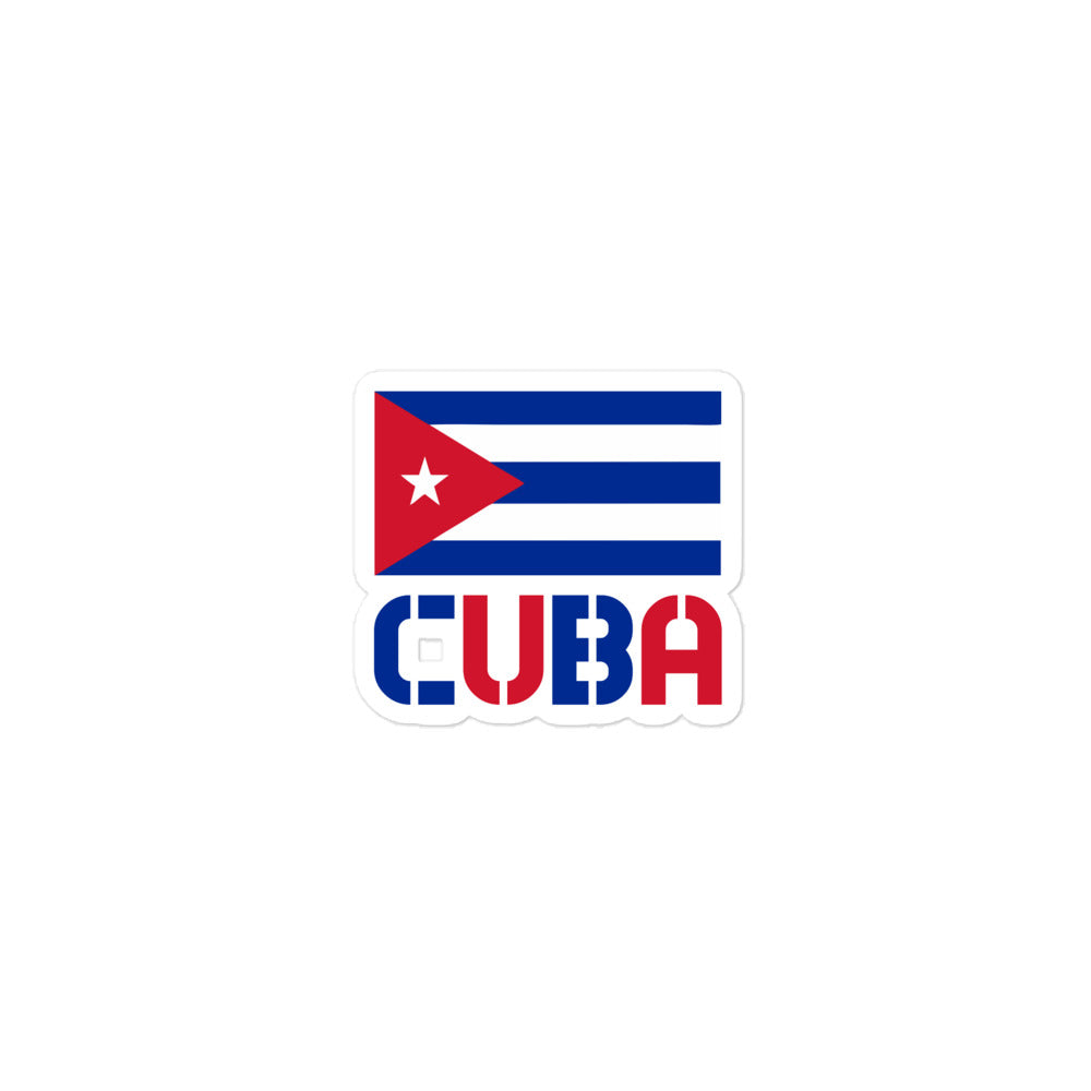CUBA - Bubble-free stickers