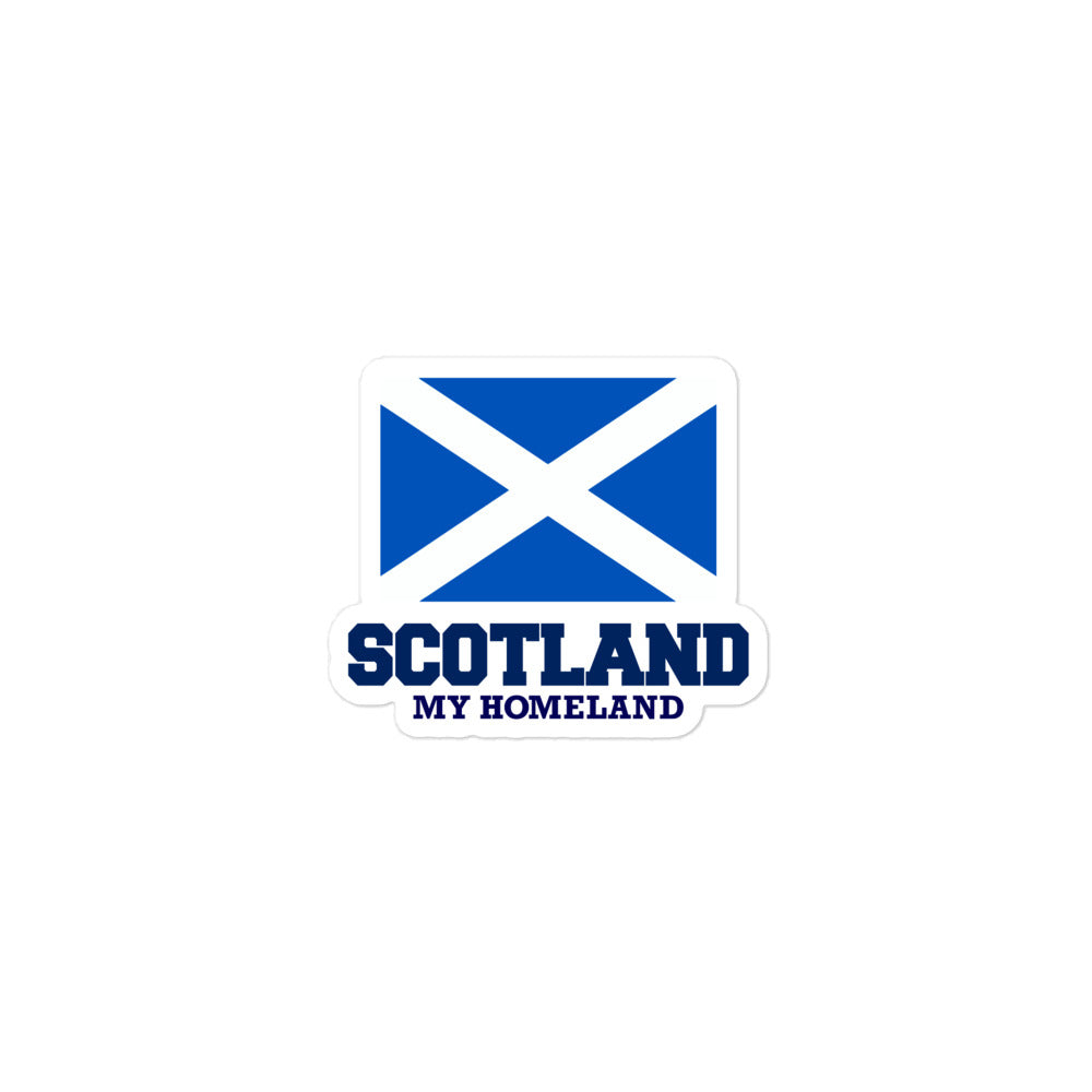 SCOTLAND - Bubble-free stickers
