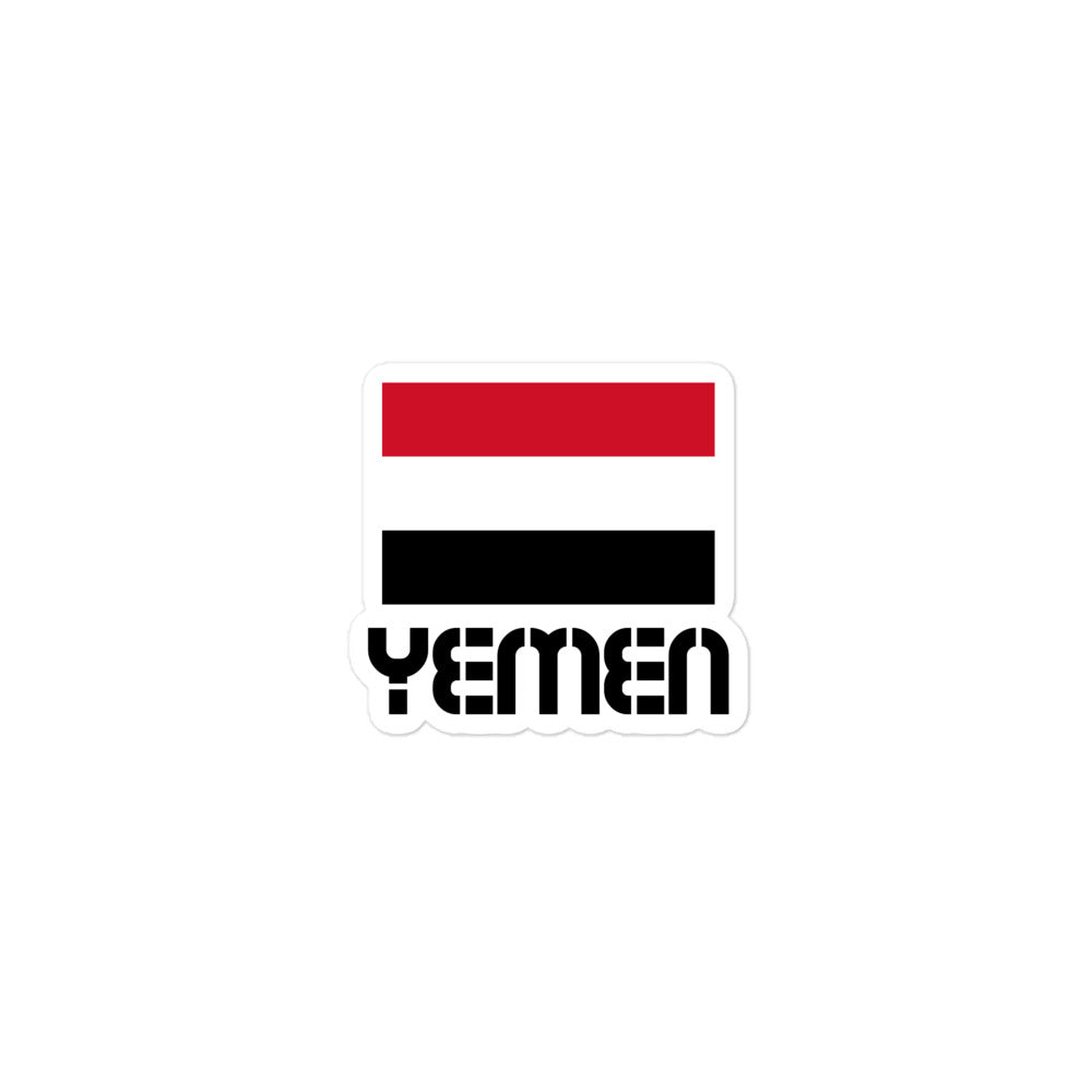 YEMEN - Bubble-free stickers