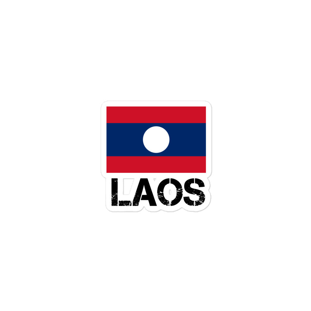 LAOS - Bubble-free stickers