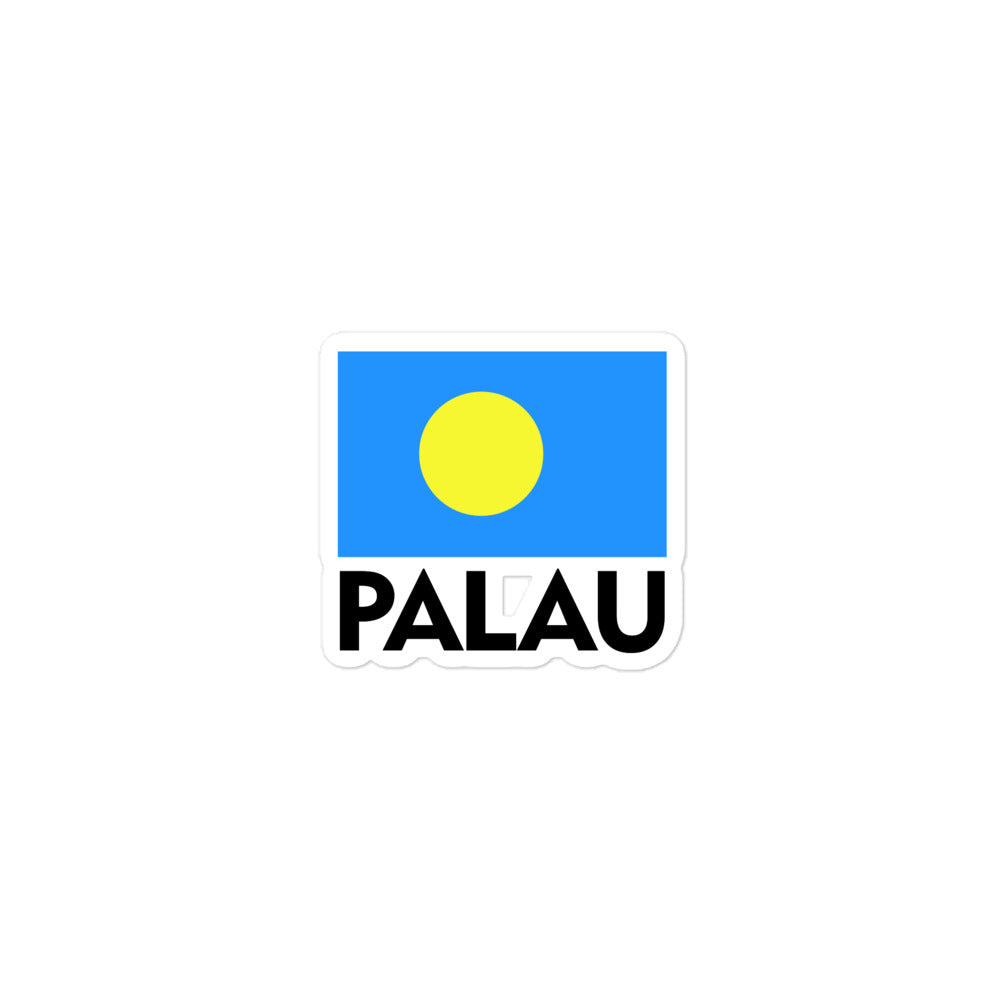 PALAU - Bubble-free stickers