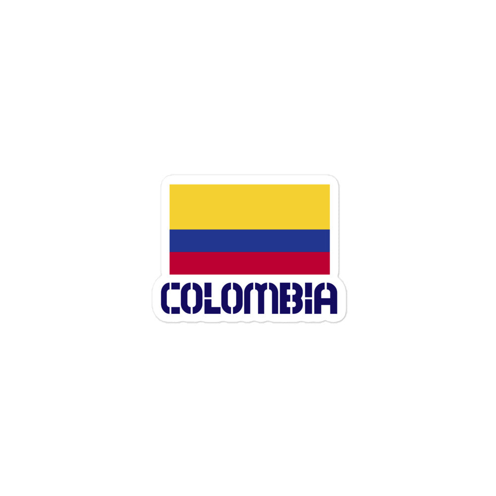 COLOMBIA - Bubble-free stickers