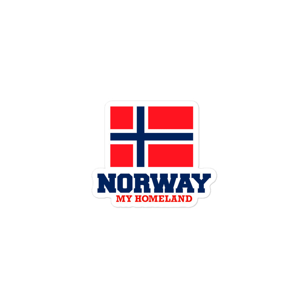 NORWAY - Bubble-free stickers