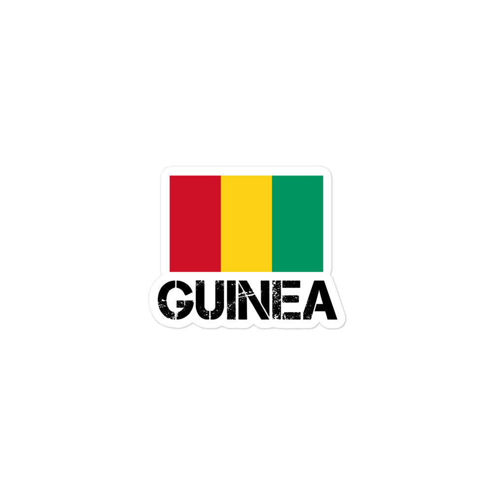 GUINEA - Bubble-free stickers