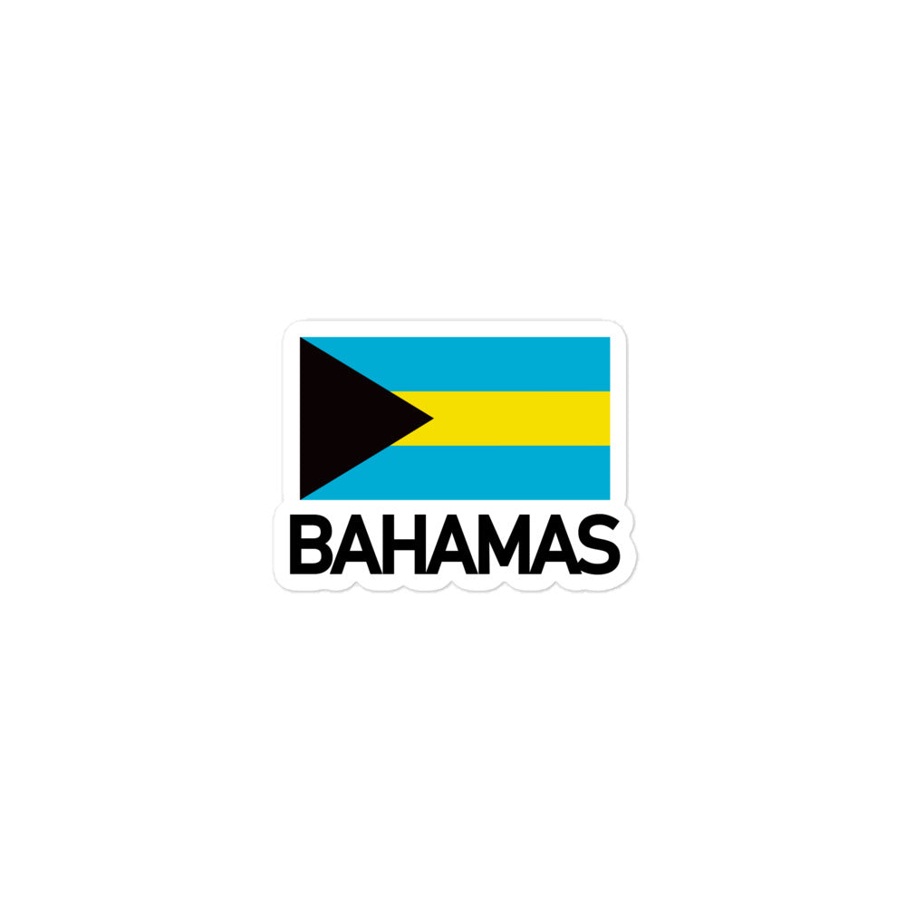 BAHAMAS - Bubble-free stickers