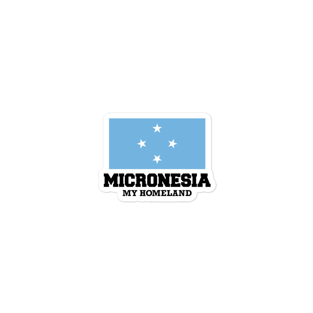 MICRONESIA - Bubble-free stickers