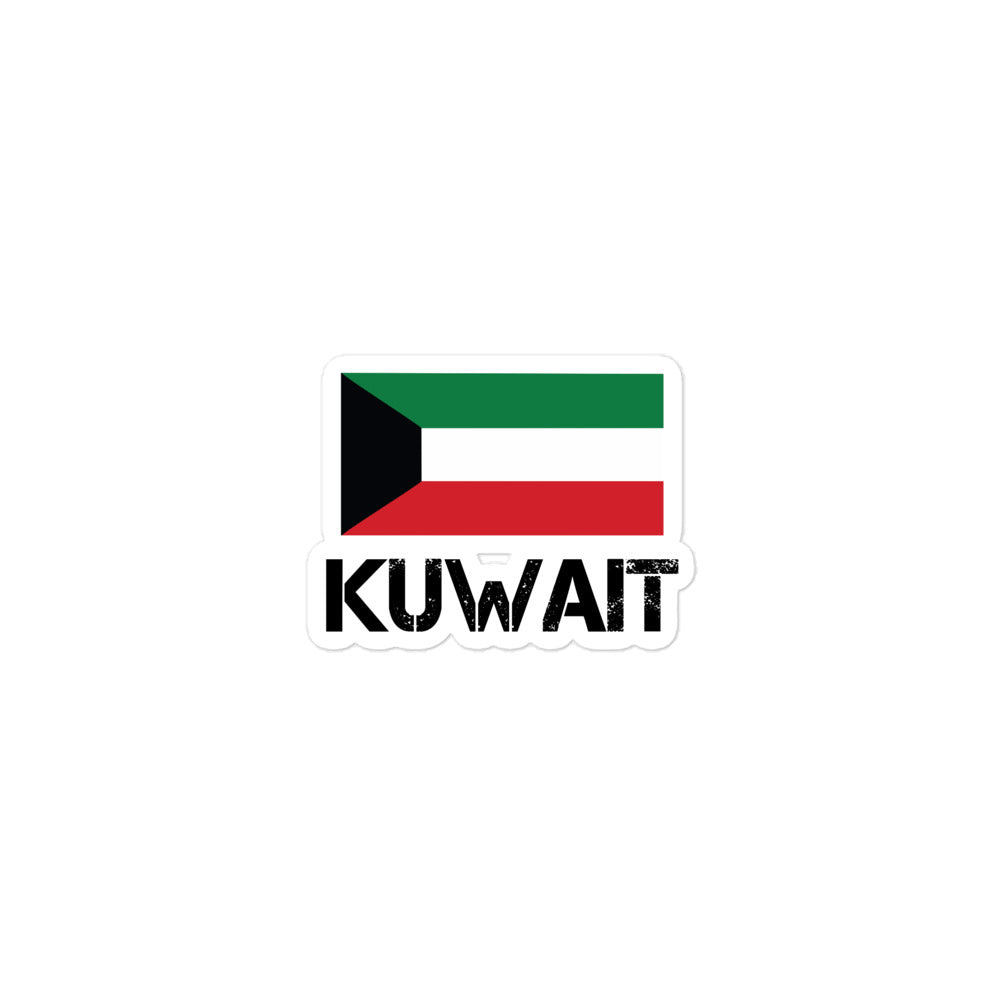 KUWAIT - Bubble-free stickers