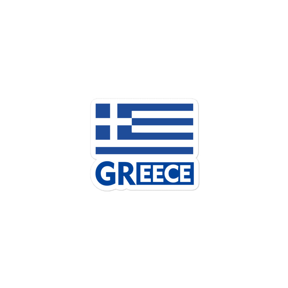 GREECE - Bubble-free stickers