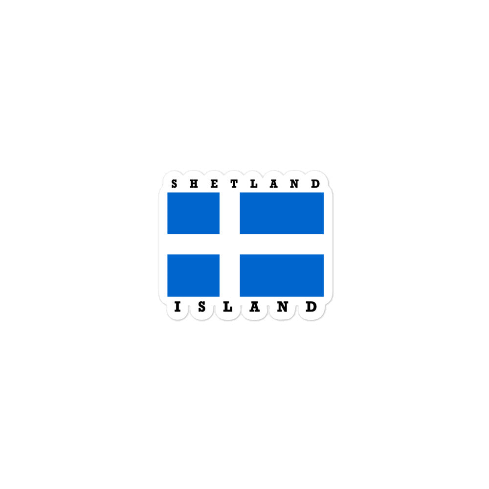 SHETLAND ISLAND - Bubble-free stickers